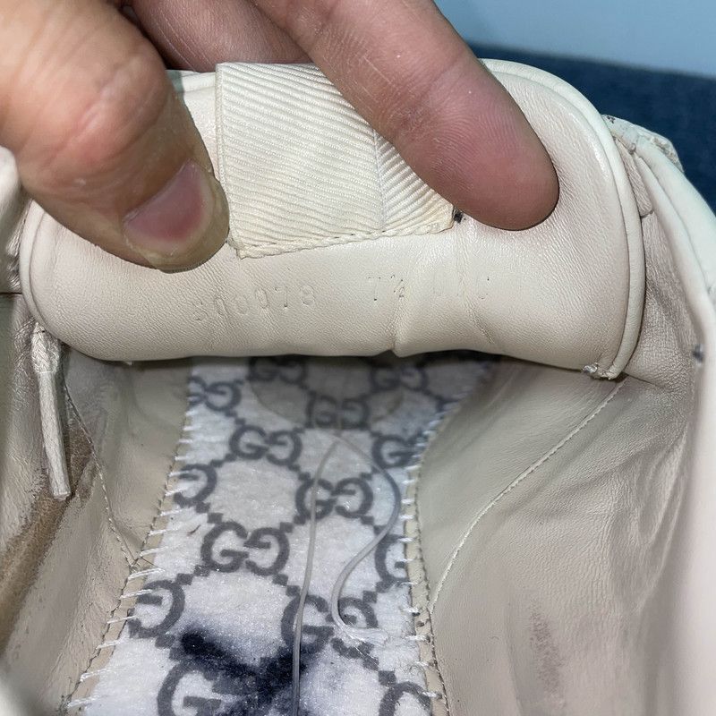 Gucci Gucci Rhyton Classic Logo Sneakers in Beige 0079 Size US 8 / EU 41 - 5 Thumbnail