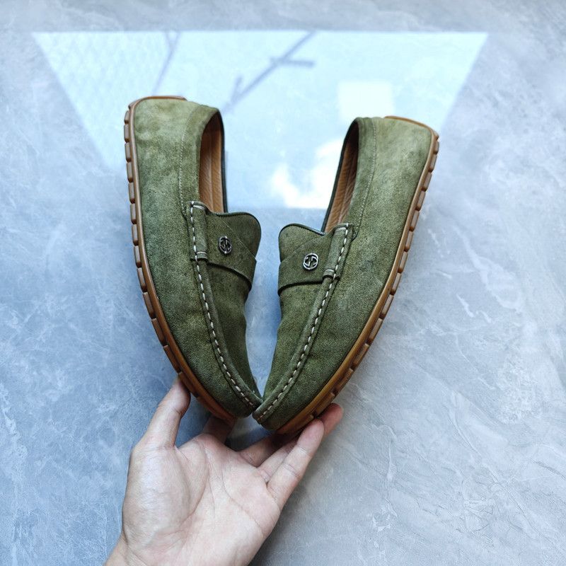 Gucci Gucci Classic Logo Green Loafers for Men and Women 0079 Size US 8 / EU 41 - 10 Thumbnail