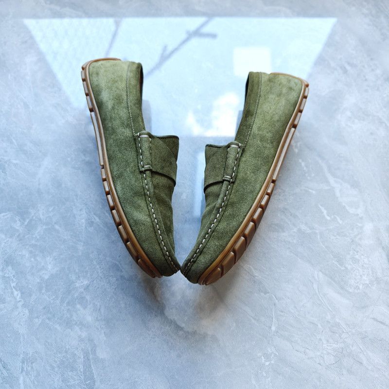 Gucci Gucci Classic Logo Green Loafers for Men and Women 0079 Size US 8 / EU 41 - 11 Thumbnail