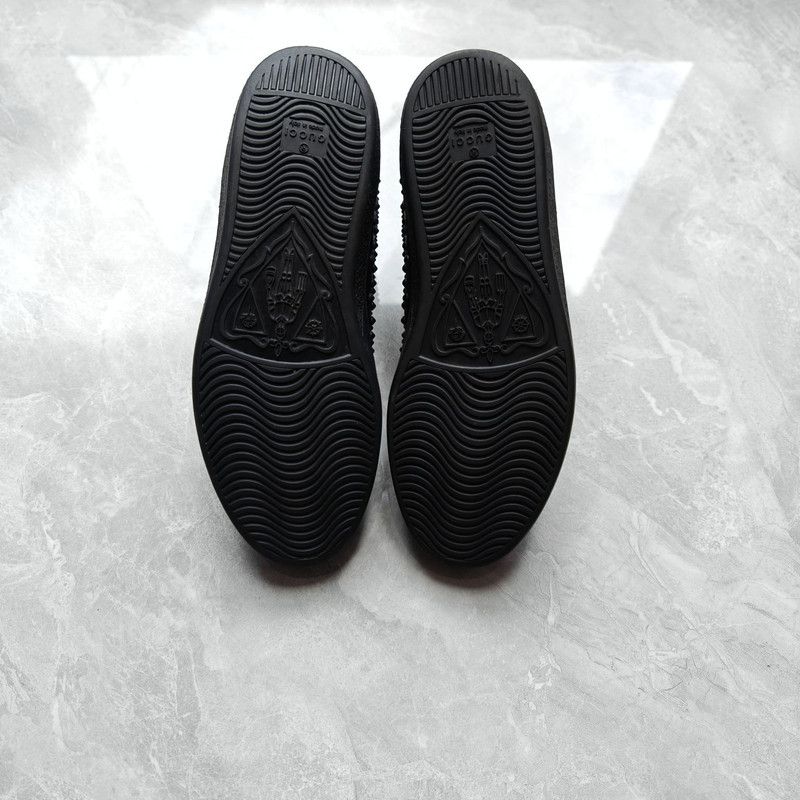 Gucci Gucci High-Top Studded Sneakers in Black 0079 Size US 8.5 / EU 41-42 - 4 Thumbnail