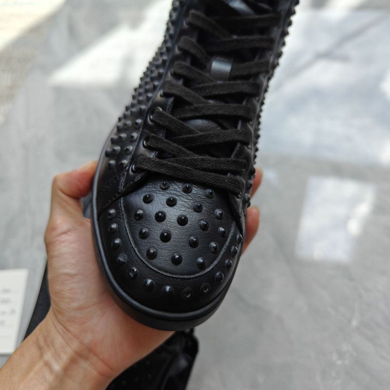 Gucci Gucci High-Top Studded Sneakers in Black 0079 Size US 8.5 / EU 41-42 - 8 Thumbnail