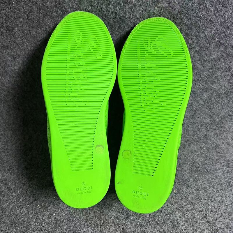 Gucci Gucci High-Top Sneakers in Vibrant Green 0079 Size US 7.5 / EU 40-41 - 4 Thumbnail