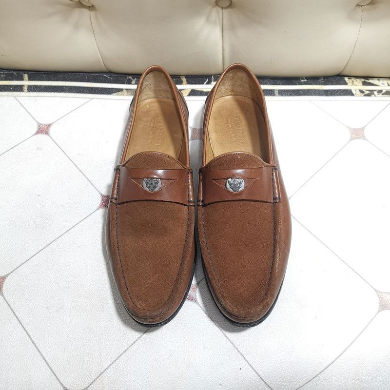 Gucci Gucci Men's Casual Brown Loafers 0079 Size US 7.5 / EU 40-41 - 14 Thumbnail