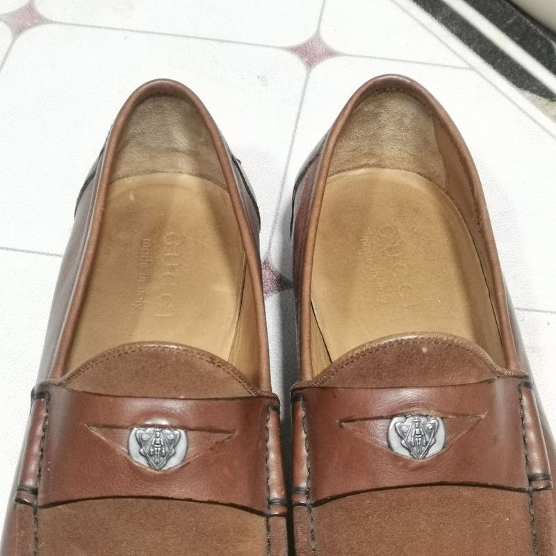 Gucci Gucci Men's Casual Brown Loafers 0079 Size US 7.5 / EU 40-41 - 13 Thumbnail