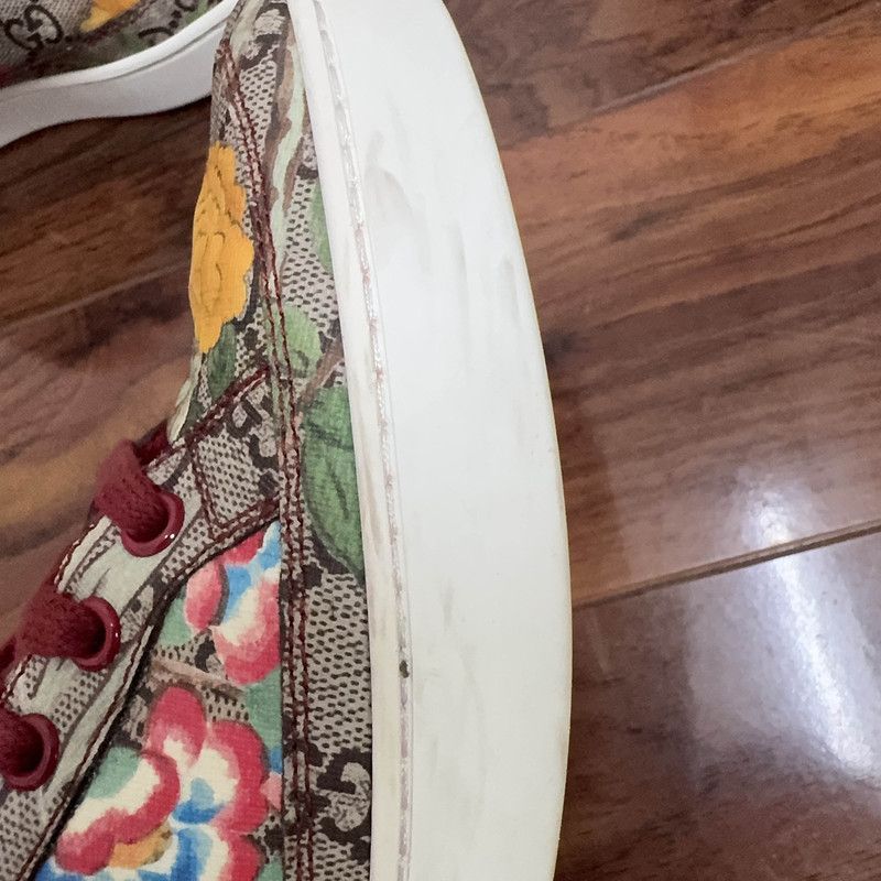 Gucci Gucci GG Supreme Tian High Top Sneakers 0079 Size US 8.5 / EU 41-42 - 7 Thumbnail