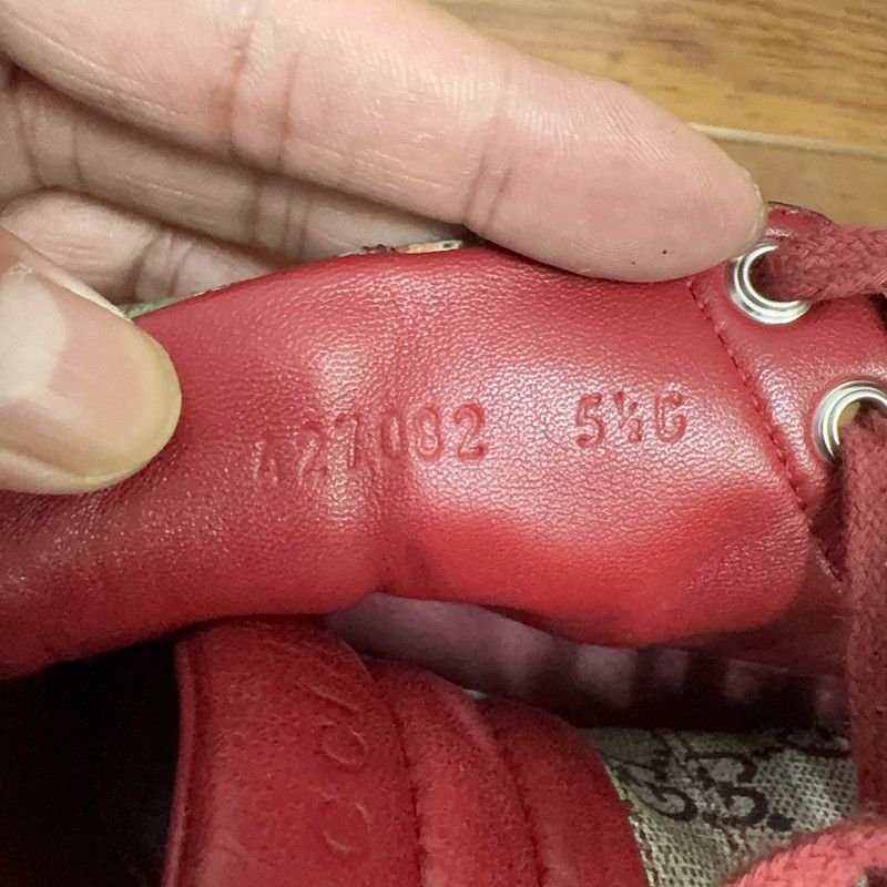 Gucci Gucci GG Supreme Tian High Top Sneakers 0079 Size US 8.5 / EU 41-42 - 5 Thumbnail