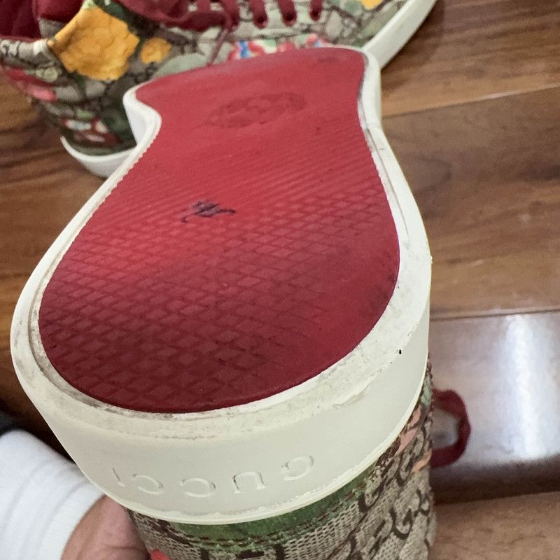 Gucci Gucci GG Supreme Tian High Top Sneakers 0079 Size US 8.5 / EU 41-42 - 8 Thumbnail