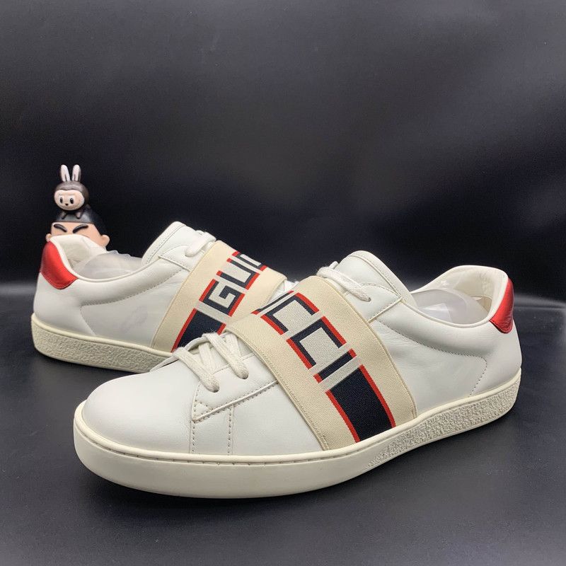 Gucci Gucci Ace Sport Stripe Low-Top Sneakers 0079 Size US 7.5 / EU 40-41 - 8 Thumbnail