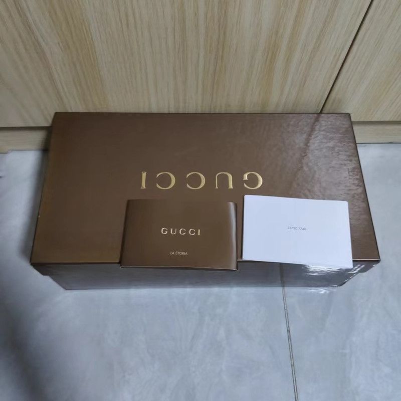 Gucci Gucci Brown Logo Print Loafers 0079 Size US 7.5 / EU 40-41 - 6 Thumbnail