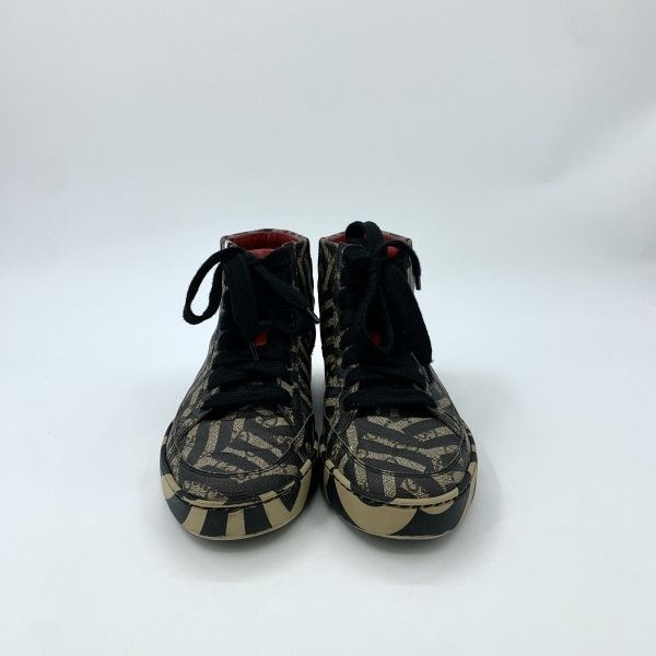 Gucci Gucci High-top Fashion Sneakers for Men 0079 Size US 8.5 / EU 41-42 - 2 Thumbnail