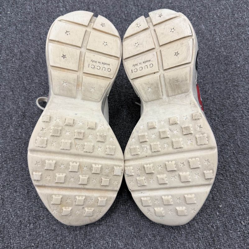Gucci Gucci Rhyton Leather Lip Print Low-top Sneakers 0079 Size US 8 / EU 41 - 4 Thumbnail