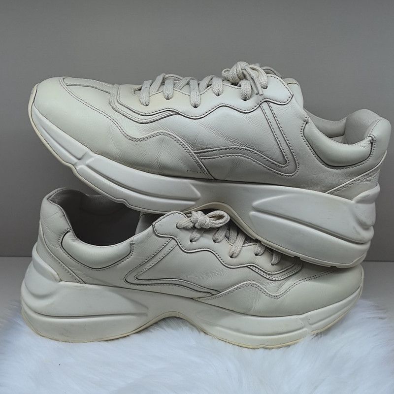 Gucci Gucci Rhyton Logo Low-Top Sneakers for Men 0079 Size US 9.5 / EU 42-43 - 7 Thumbnail