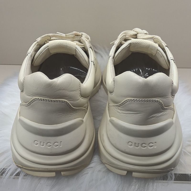 Gucci Gucci Rhyton Logo Low-Top Sneakers for Men 0079 Size US 9.5 / EU 42-43 - 3 Thumbnail