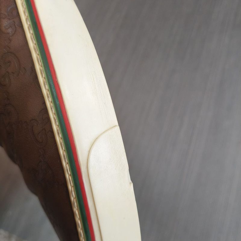 Gucci Gucci Stylish Brown Leather Casual Shoes 0079 Size US 7.5 / EU 40-41 - 7 Thumbnail