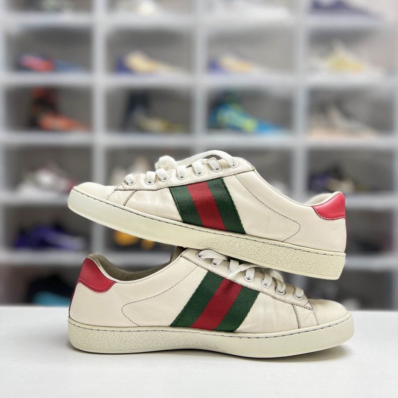 Gucci Gucci Ace Freya Hartas Printed Casual Sneakers 0079 Size US 9.5 / EU 42-43 - 6 Thumbnail