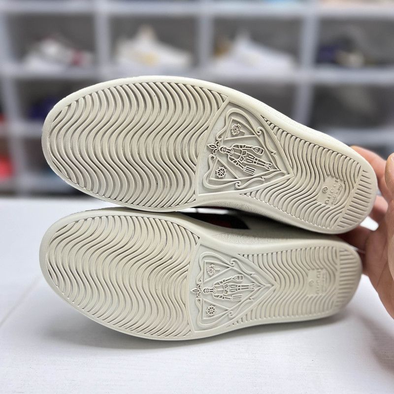Gucci Gucci Ace Freya Hartas Printed Casual Sneakers 0079 Size US 9.5 / EU 42-43 - 4 Thumbnail