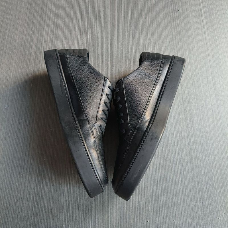 Gucci Gucci GG Supreme Black Low-Top Fashion Sneakers 0079 Size US 9.5 / EU 42-43 - 7 Thumbnail