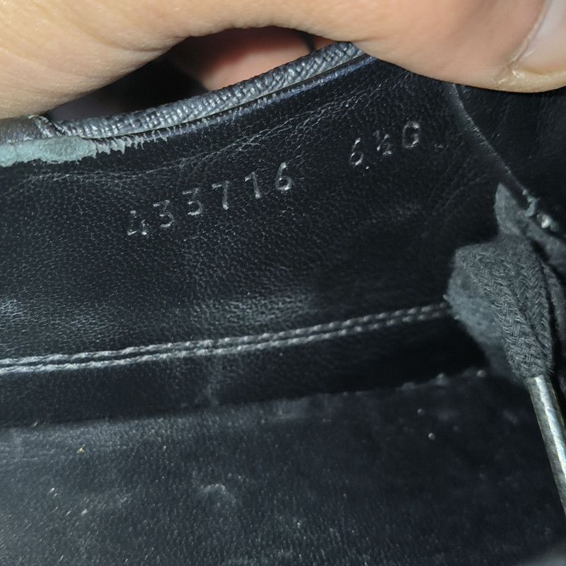 Gucci Gucci GG Supreme Black Low-Top Fashion Sneakers 0079 Size US 9.5 / EU 42-43 - 5 Thumbnail