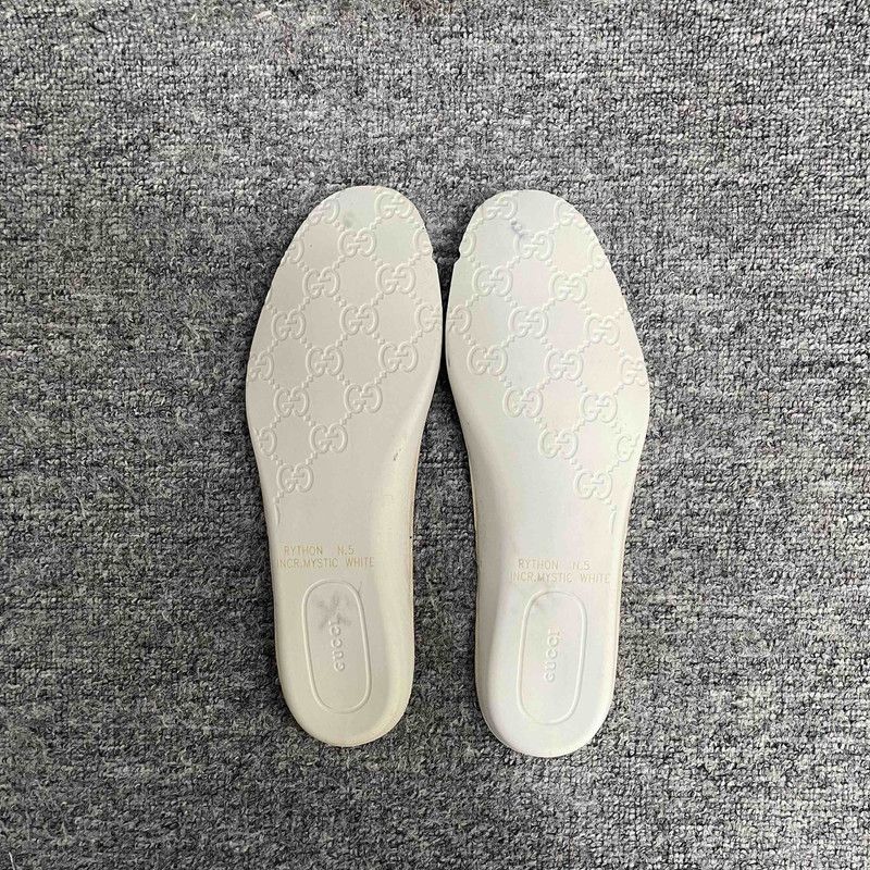 Gucci Gucci Rhyton Leather Low-Top Sneakers in Yellow 0079 Size US 8 / EU 41 - 15 Thumbnail