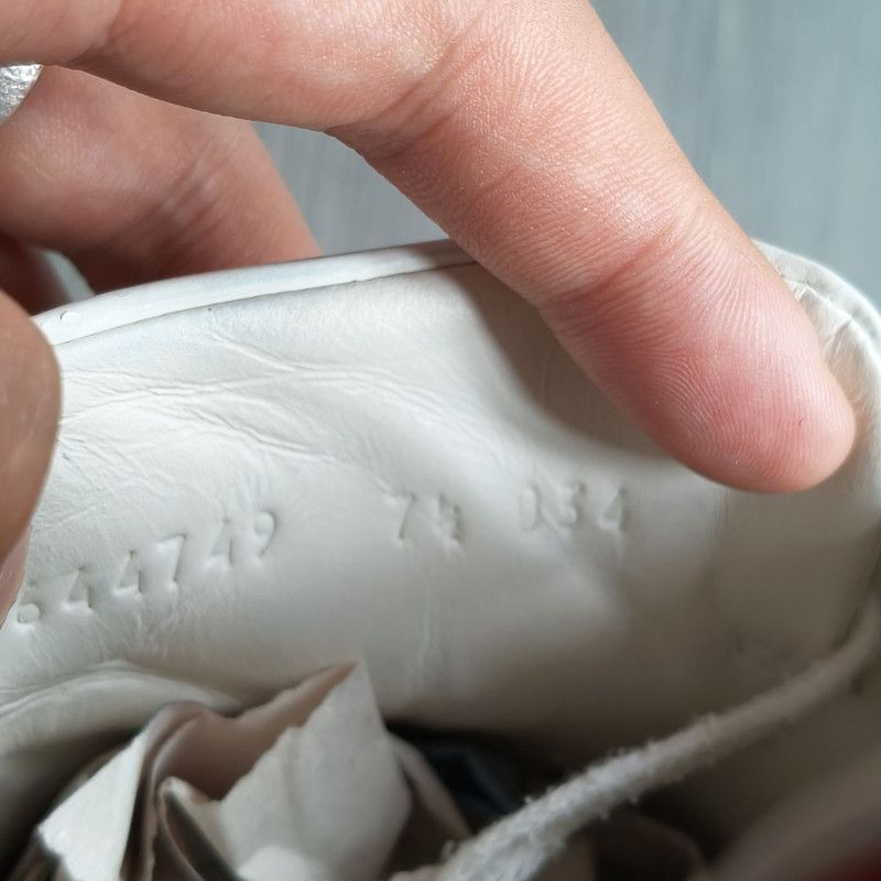 Gucci Gucci Ace Leather Double G Sneakers for Men 0079 Size US 8 / EU 41 - 5 Thumbnail