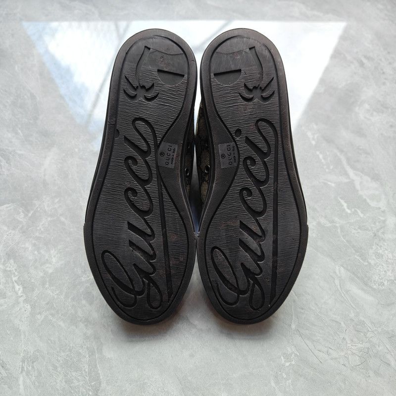 Gucci Gucci High-Top Sneakers with Double G Design 0079 Size US 8 / EU 41 - 4 Thumbnail