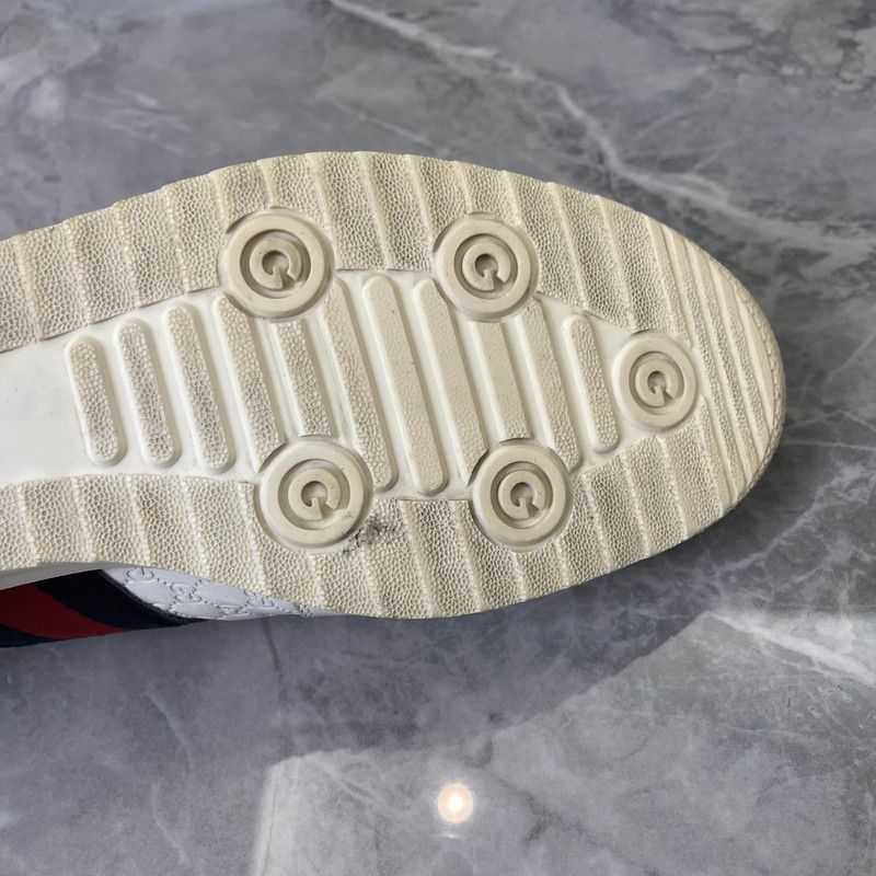 Gucci Gucci Leather GG Canvas Sneakers 0079 Size US 9.5 / EU 42-43 - 8 Thumbnail