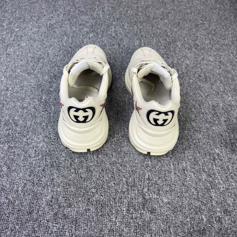 Gucci Gucci Rhyton Star Print Low-Top Dad Sneakers 0079 Size US 7 / EU 40 - 3 Thumbnail