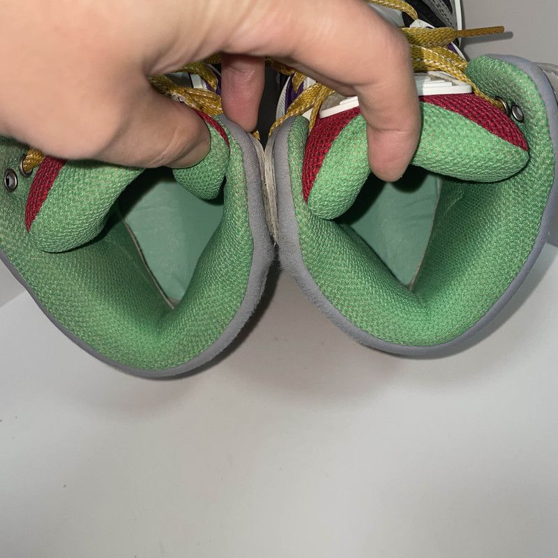 Gucci Gucci High-Top Basketball Sneakers in Black Red White 0079 Size US 6.5 / EU 39-40 - 8 Thumbnail