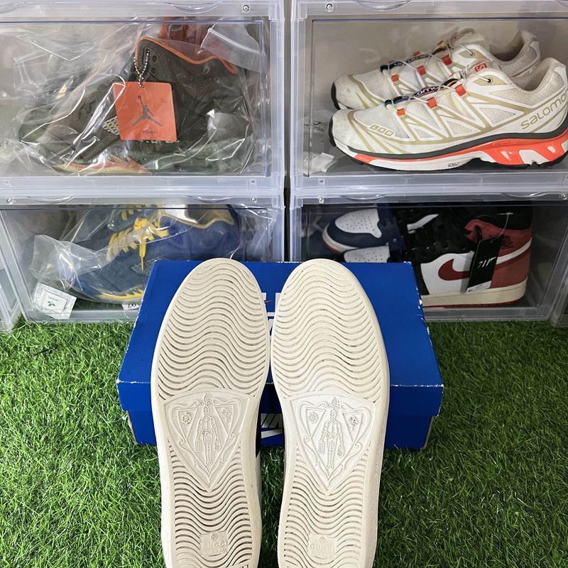 Gucci Gucci Ace Band Retro Low-top Sneakers for Men 0079 Size US 10.5 / EU 43-44 - 4 Thumbnail