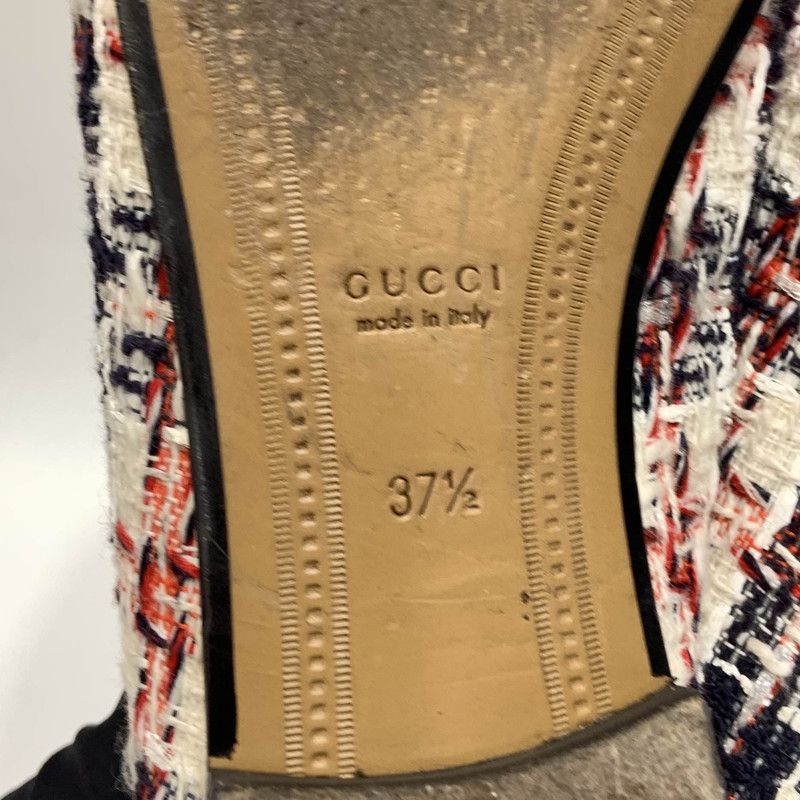 Gucci Gucci Colorful Woven Loafers for Women 0079 Size US 7.5 / EU 40-41 - 5 Thumbnail