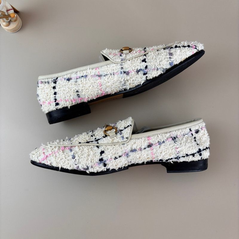 Gucci Gucci White Casual Loafers with Pink Accents 0079 Size US 8.5 / EU 41-42 - 7 Thumbnail