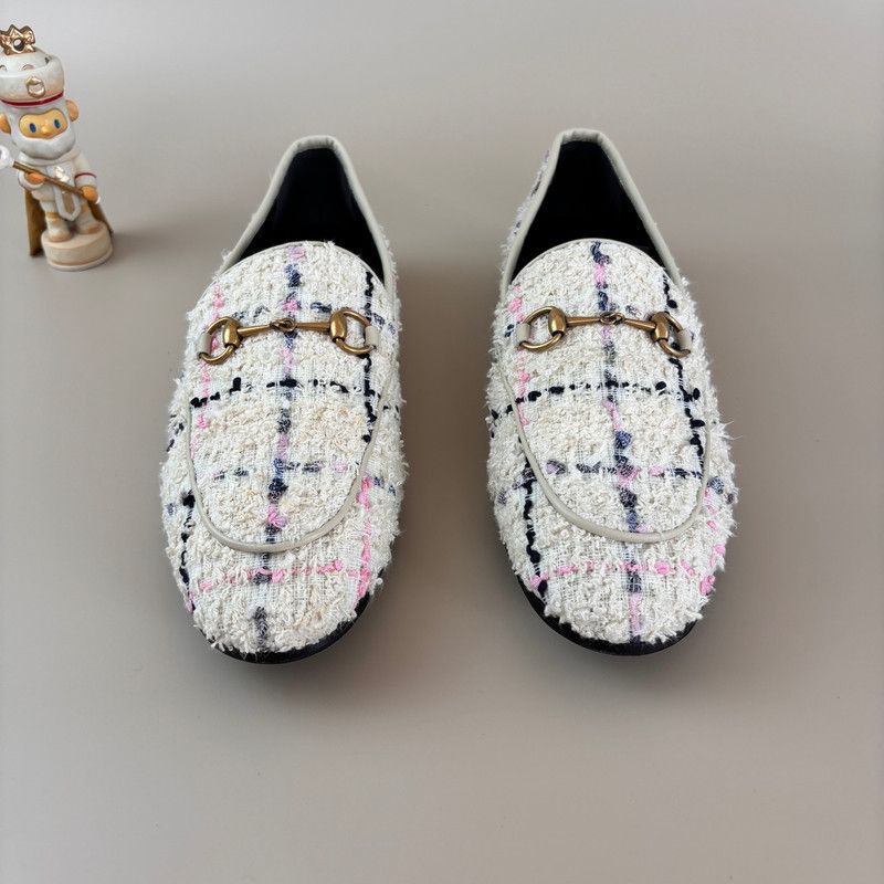 Gucci Gucci White Casual Loafers with Pink Accents 0079 Size US 8.5 / EU 41-42 - 2 Thumbnail
