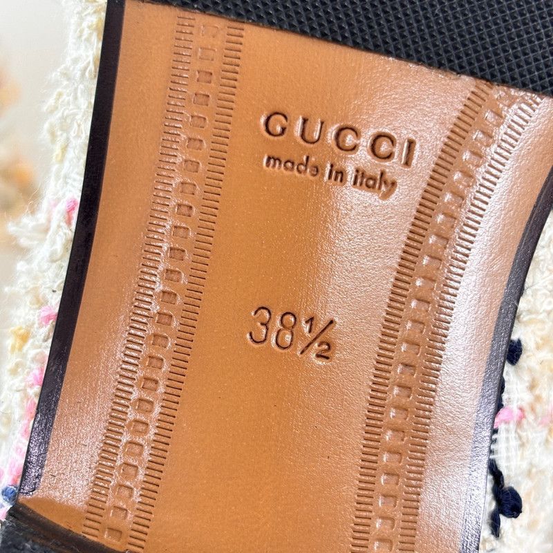 Gucci Gucci White Casual Loafers with Pink Accents 0079 Size US 8.5 / EU 41-42 - 5 Thumbnail