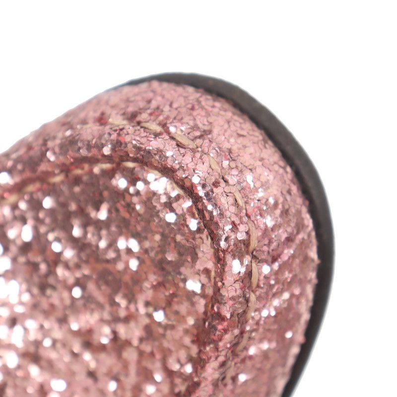 Gucci Gucci Pink Sequined Flat Shoes 0079 Size US 5.5 / EU 38 - 9 Thumbnail