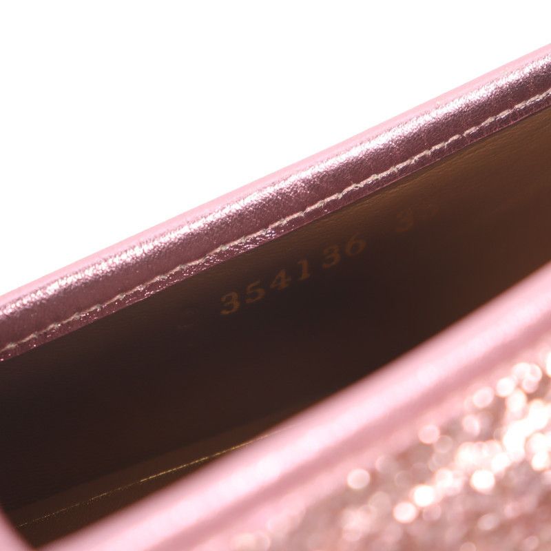 Gucci Gucci Pink Sequined Flat Shoes 0079 Size US 5.5 / EU 38 - 10 Thumbnail