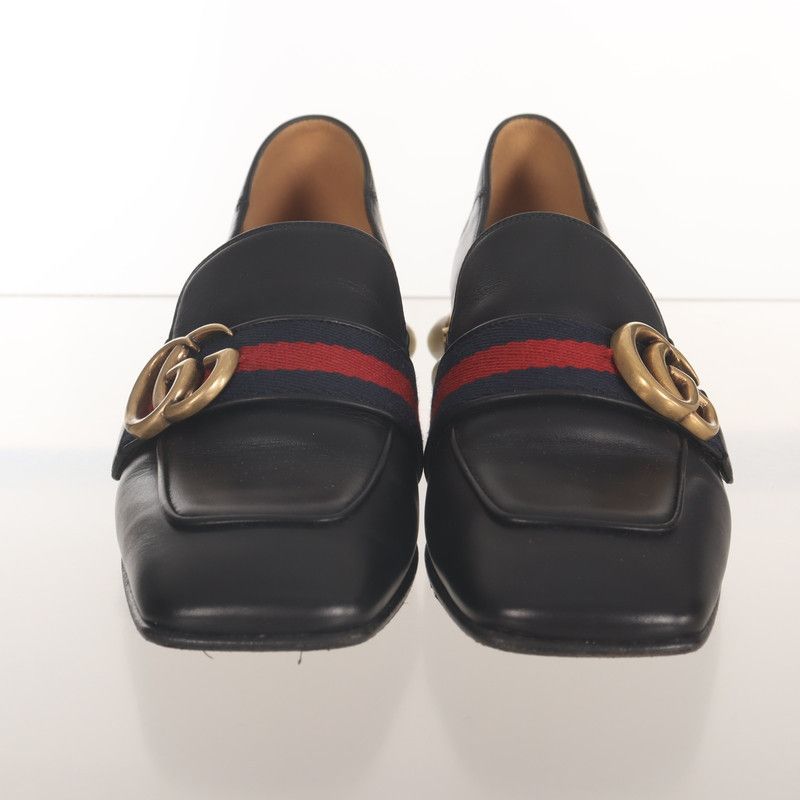 Gucci Gucci Black Pearl Mary Jane Shoes 0079 Size US 5 / EU 37 - 2 Thumbnail