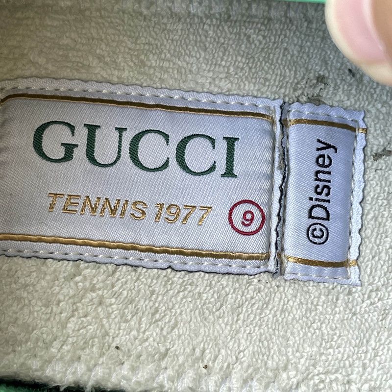Gucci Gucci Disney Tennis 1977 Brown Sneakers 0079 Size US 9.5 / EU 42-43 - 5 Thumbnail