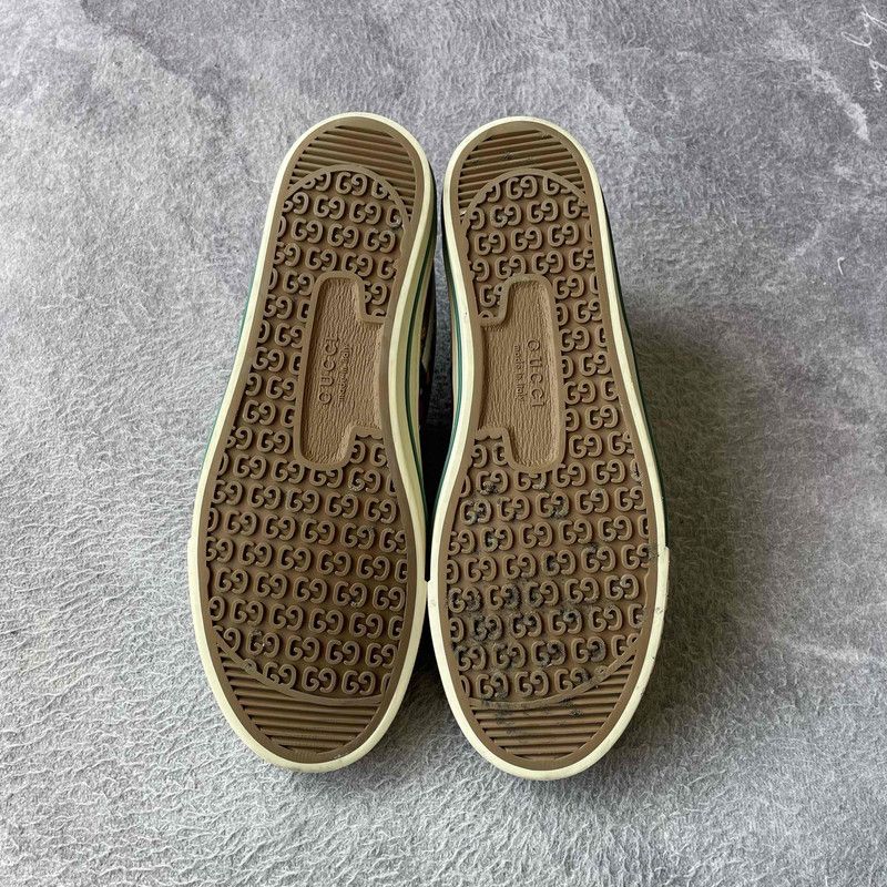Gucci Gucci Disney Tennis 1977 Brown Sneakers 0079 Size US 9.5 / EU 42-43 - 4 Thumbnail