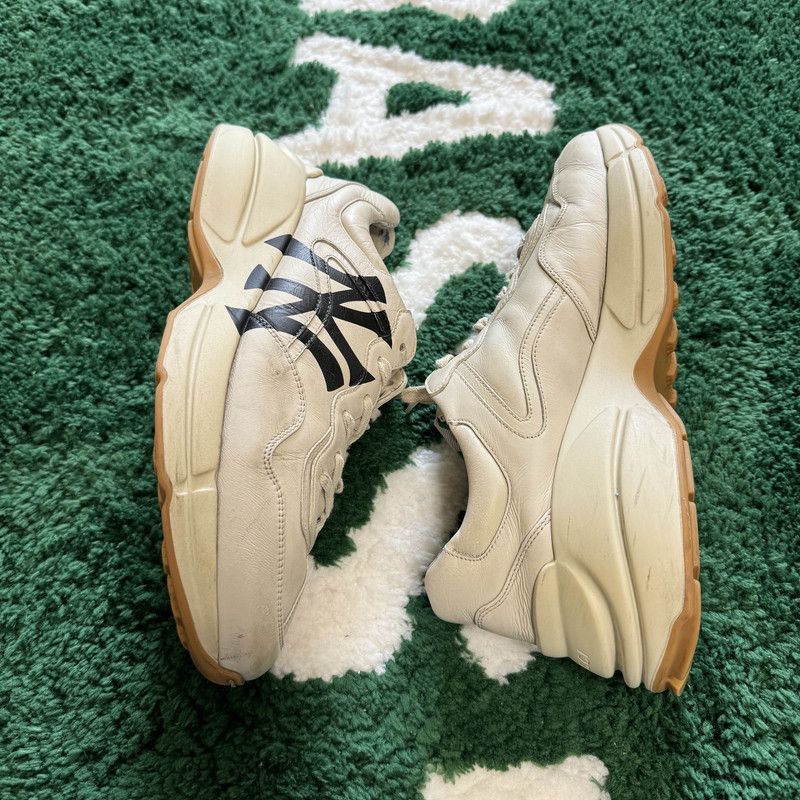 Gucci Gucci Rhyton Sports Print Low-Top Sneakers 0079 Size US 8.5 / EU 41-42 - 7 Thumbnail