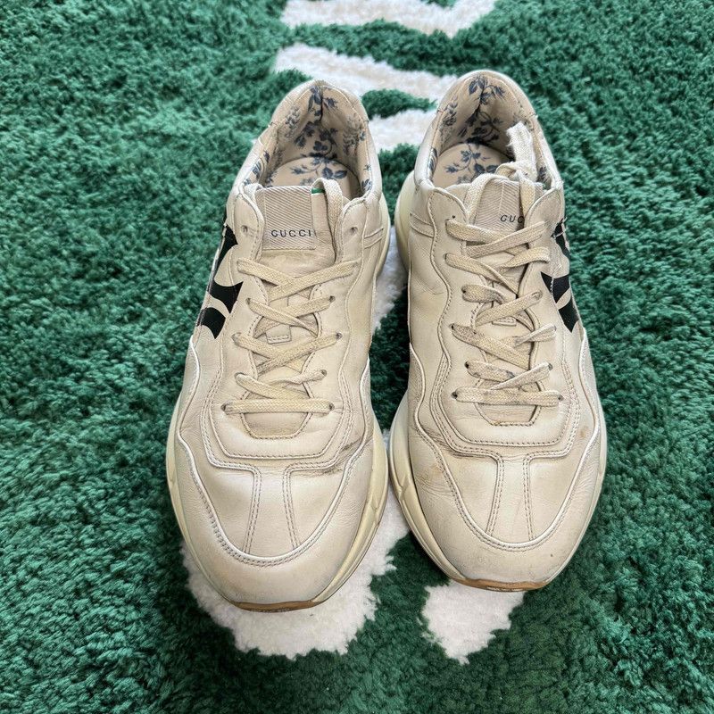 Gucci Gucci Rhyton Sports Print Low-Top Sneakers 0079 Size US 8.5 / EU 41-42 - 2 Thumbnail