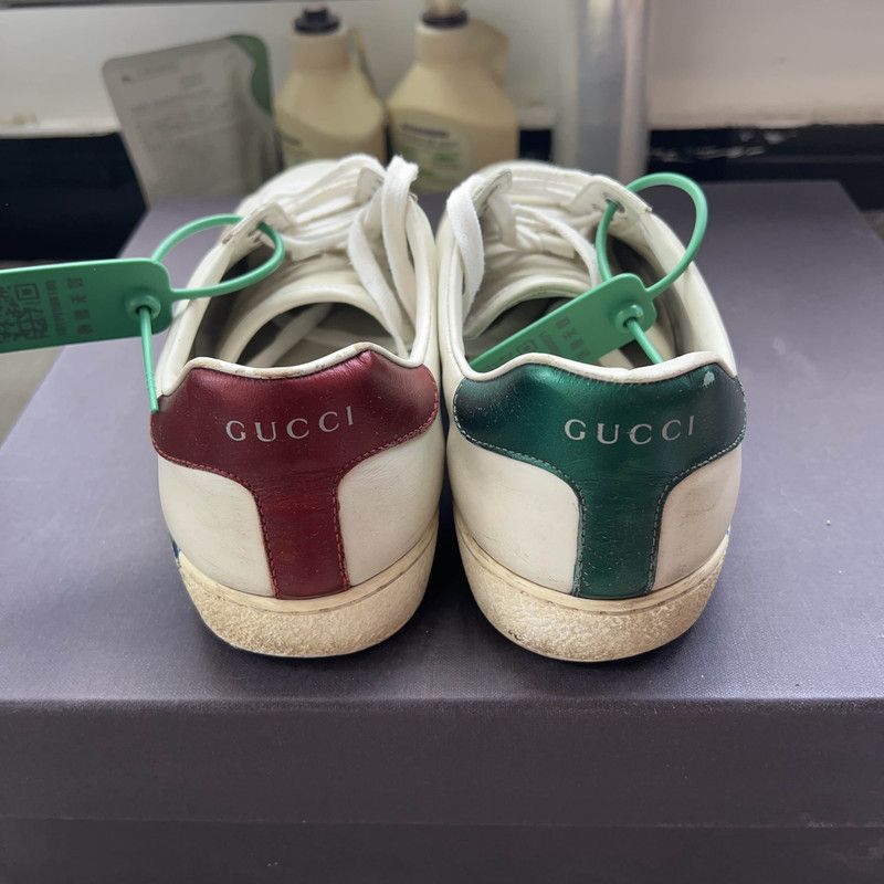 Gucci Gucci Ace Loved Vintage Leather Sneakers 0079 Size US 8 / EU 41 - 3 Thumbnail