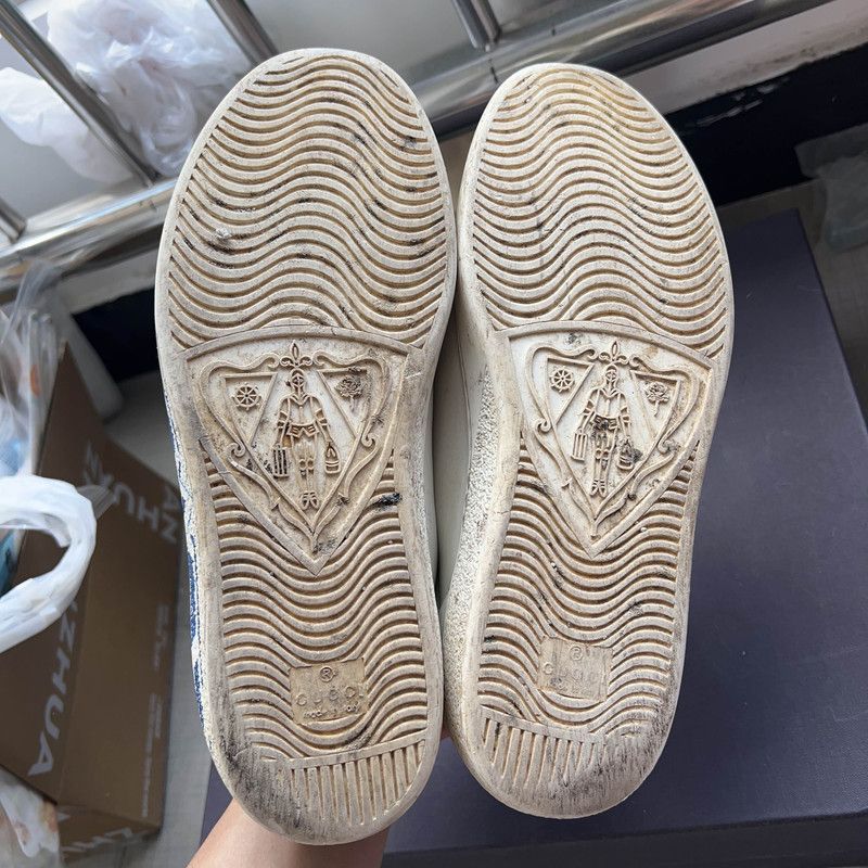 Gucci Gucci Ace Loved Vintage Leather Sneakers 0079 Size US 8 / EU 41 - 4 Thumbnail