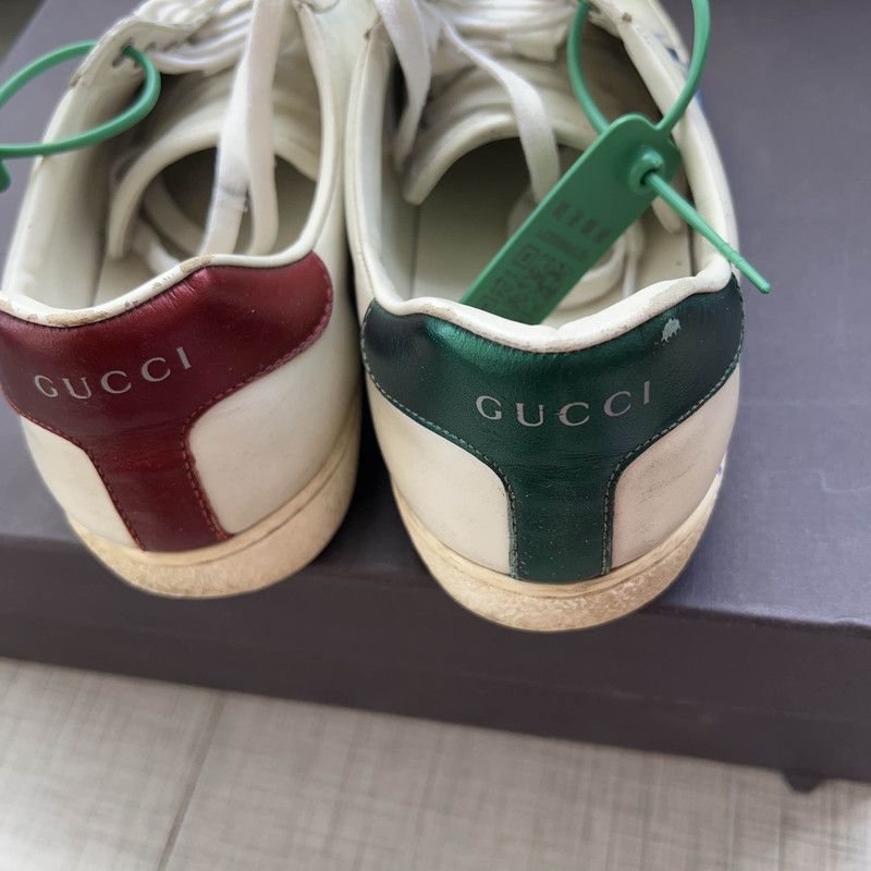 Gucci Gucci Ace Loved Vintage Leather Sneakers 0079 Size US 8 / EU 41 - 8 Thumbnail