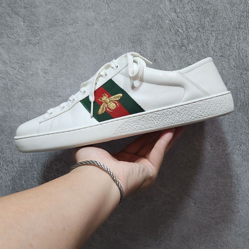 Gucci Gucci Ace Low Top Fashion Sneakers for Men 0079 Size US 10.5 / EU 43-44 - 9 Thumbnail