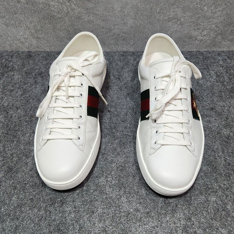 Gucci Gucci Ace Low Top Fashion Sneakers for Men 0079 Size US 10.5 / EU 43-44 - 2 Thumbnail