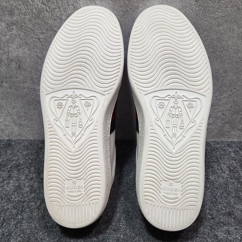 Gucci Gucci Ace Low Top Fashion Sneakers for Men 0079 Size US 10.5 / EU 43-44 - 4 Thumbnail