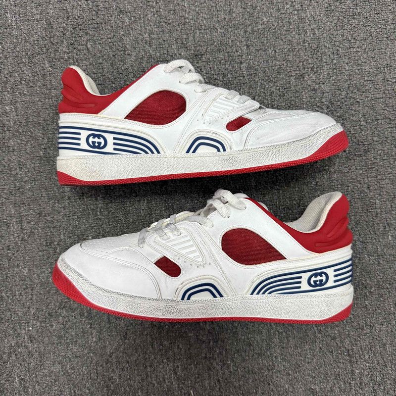 Gucci GUCCI Low-Top Lace-Up Fashion Sneakers 0079 Size US 8 / EU 41 - 6 Thumbnail