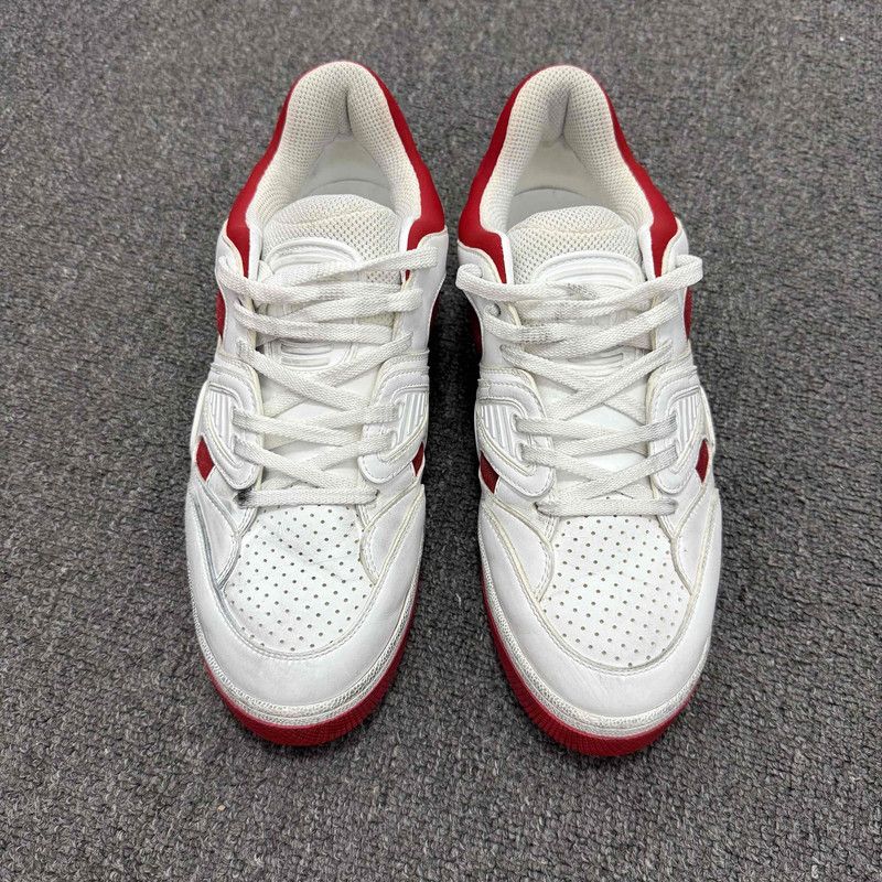 Gucci GUCCI Low-Top Lace-Up Fashion Sneakers 0079 Size US 8 / EU 41 - 2 Thumbnail