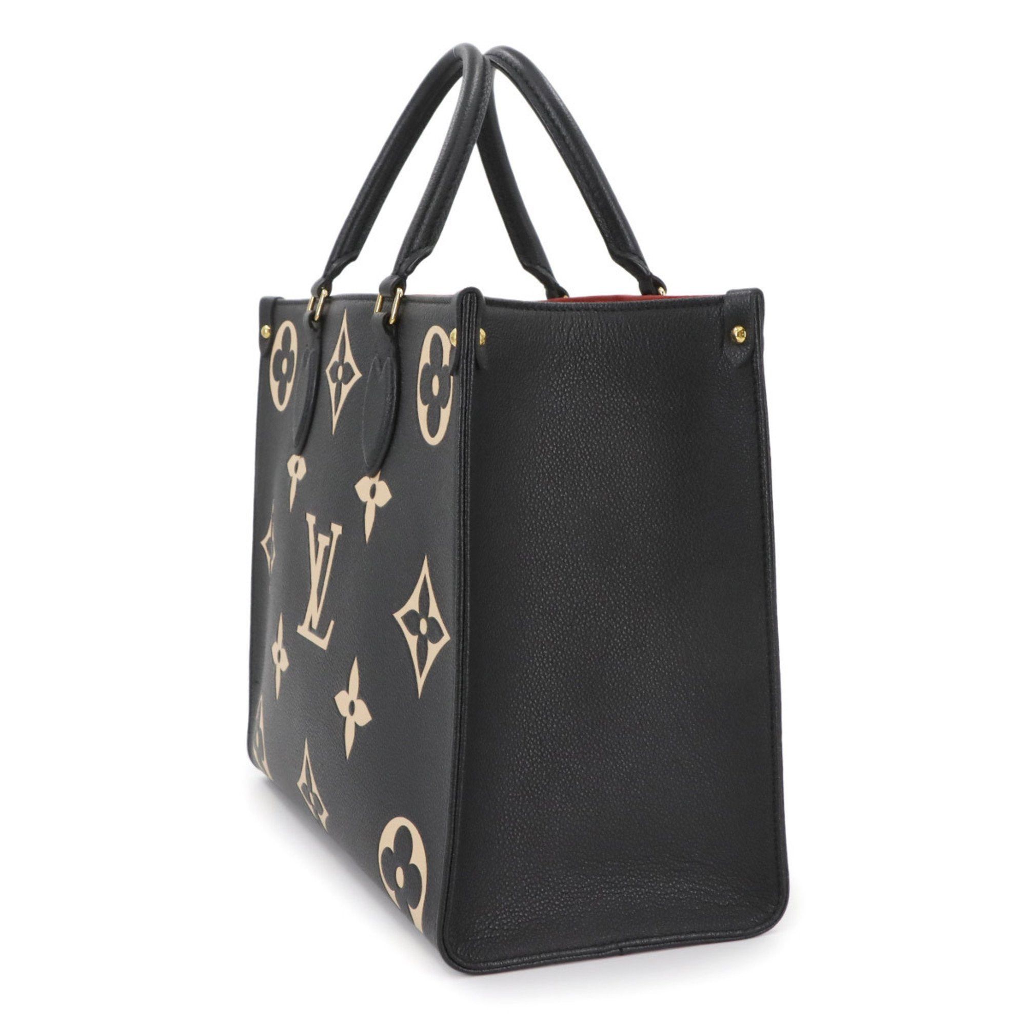 Louis Vuitton Two-Tone Monogram Empreinte On-the-Go MM 2-Way Tote