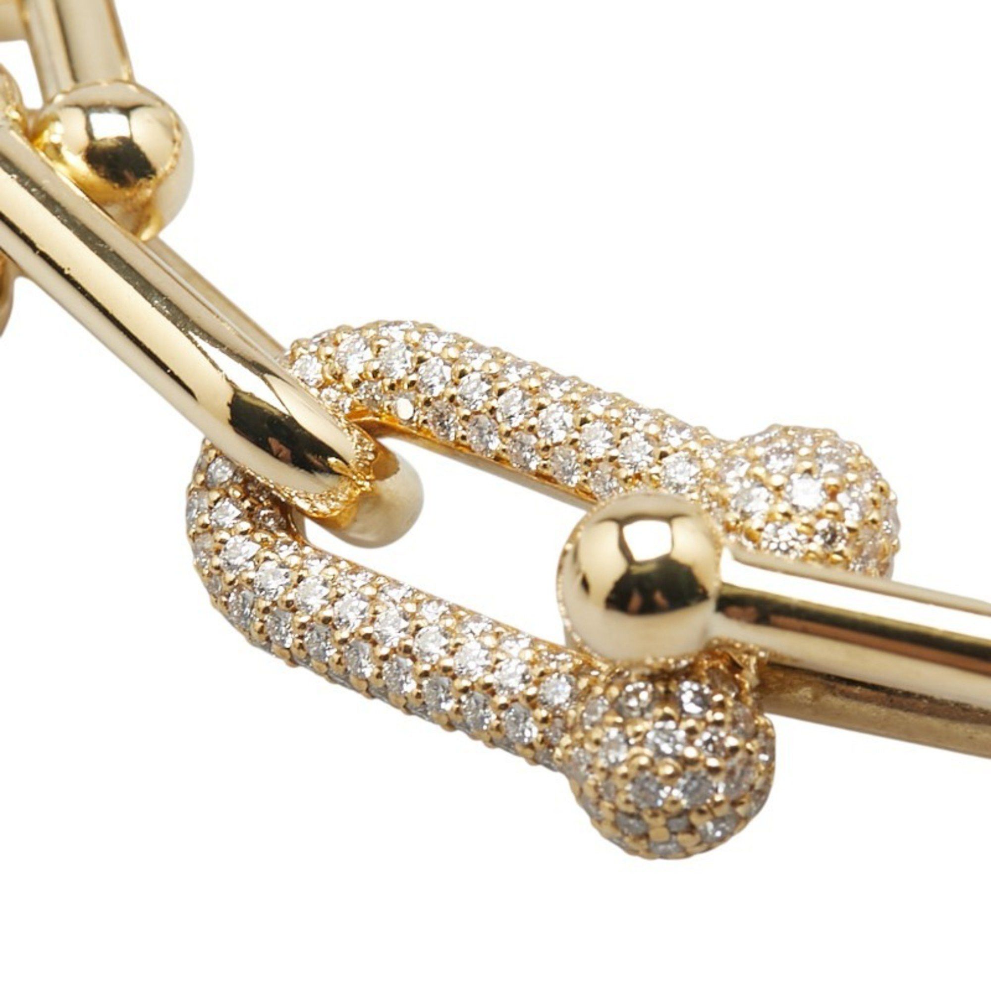Tiffany HardWear Extra Large Link Diamond Bracelet in 18K Yellow